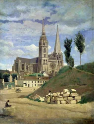 Kathedrale von Chartres, 1830